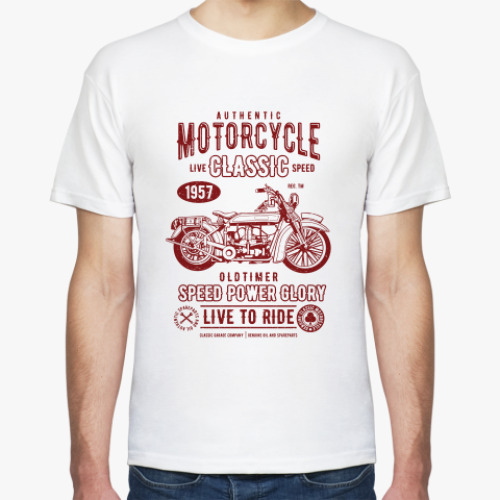 Футболка Authentic Motorcycle Classic Biker