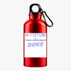 Металлическая бутылка 400 мл UV-DTF