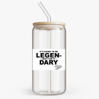 Банка с бамбуковой крышкой