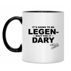 Кружка двухцветная