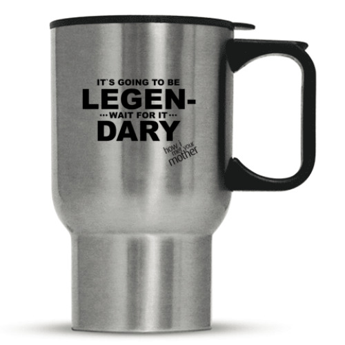 Кружка-термос с принтом Как я встретил вашу маму