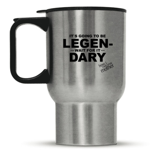 Кружка-термос с принтом Как я встретил вашу маму