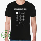 Мужская футболка органик