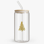 Банка с бамбуковой крышкой