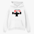 Толстовка худи оверсайз