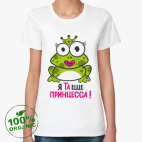 Женская футболка органик
