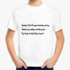 Детская футболка