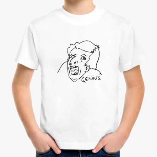 Детская футболка genius