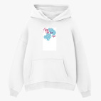 Толстовка худи оверсайз