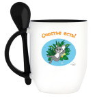 Кружка с ложкой