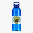 Прозрачная спортивная бутылка