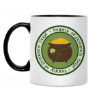 Кружка двухцветная