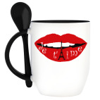 Кружка с ложкой