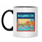 Кружка двухцветная