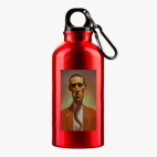 Металлическая бутылка 400 мл UV-DTF