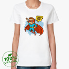 Женская футболка органик