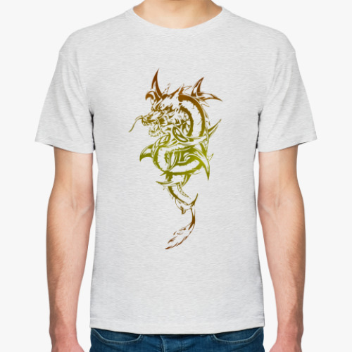 Футболка с принтом Дракон