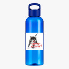 Прозрачная спортивная бутылка