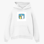 Толстовка худи оверсайз