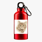 Металлическая бутылка 400 мл UV-DTF