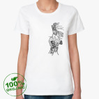 Женская футболка органик