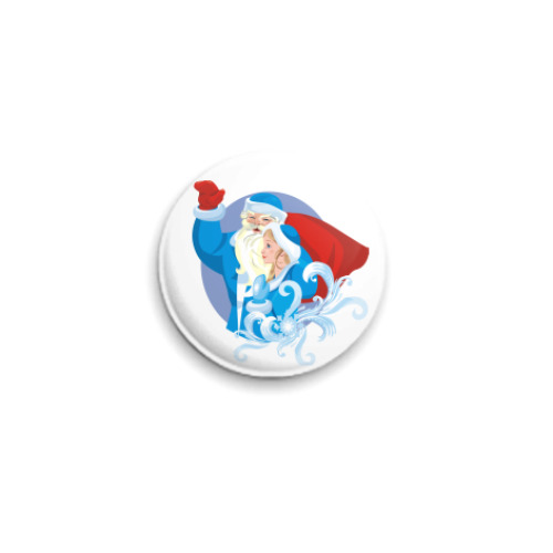 Значок 25мм Вестники Нового Года