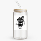 Банка с бамбуковой крышкой