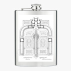 Фляжка стальная