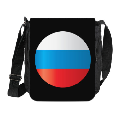 Сумка на плечо (мини-планшет) Флаг России