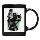 Кружка цветная UV-DTF