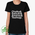 Женская футболка органик