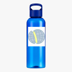 Прозрачная спортивная бутылка