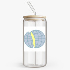 Банка с бамбуковой крышкой