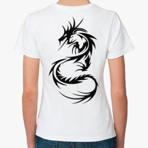 Классическая футболка Дракон