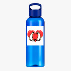 Прозрачная спортивная бутылка