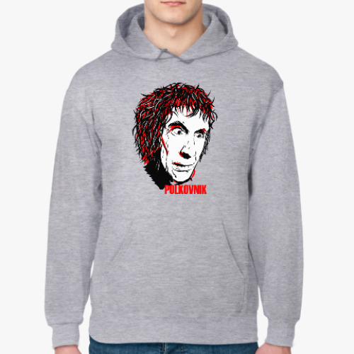 Толстовка худи с принтом Полковник