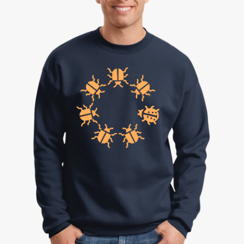 Свитшот с принтом Другой жук