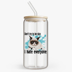 Банка с бамбуковой крышкой