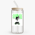 Банка с бамбуковой крышкой