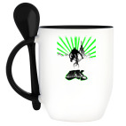 Кружка с ложкой