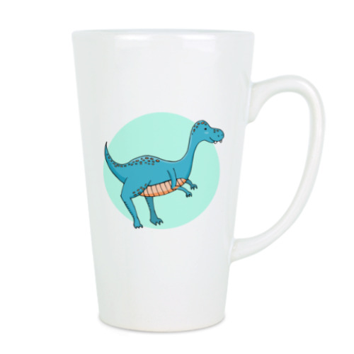Чашка Латте Динозаврик