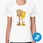 Женская спортивная футболка