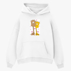 Толстовка худи оверсайз