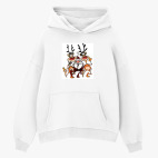 Толстовка худи оверсайз