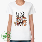 Женская футболка органик