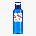 Прозрачная спортивная бутылка