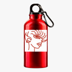 Металлическая бутылка 400 мл UV-DTF