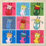 Жирафы Уорхола