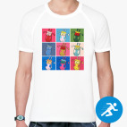 Мужская спортивная футболка