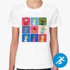 Женская спортивная футболка